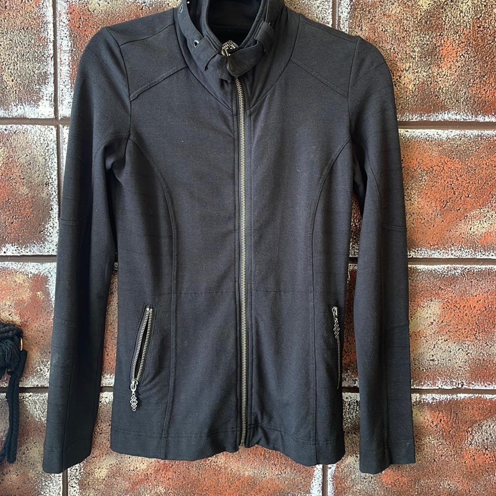 Nomads Hempwear / NWT black jacket Moto details small